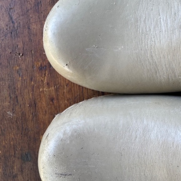 No.6 Pull on Shearling Lined Wood Clog Boots 43 - Picture 4 of 6